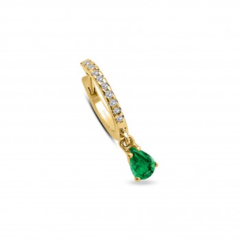 PIXIE PEAR 18K yellow gold...